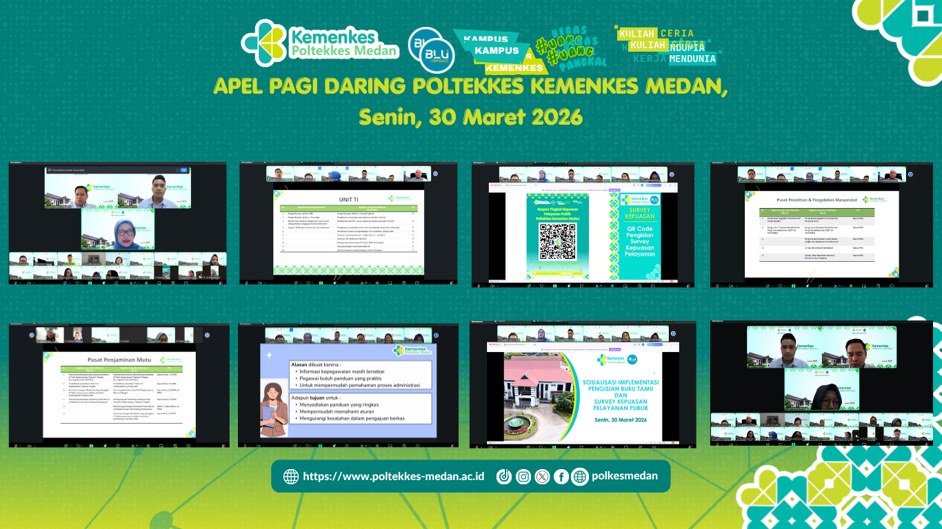 Apel Daring Bersama Poltekkes Kemenkes 30 Maret 2026